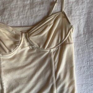 Wilfred Spell bustier tank in small, birch color